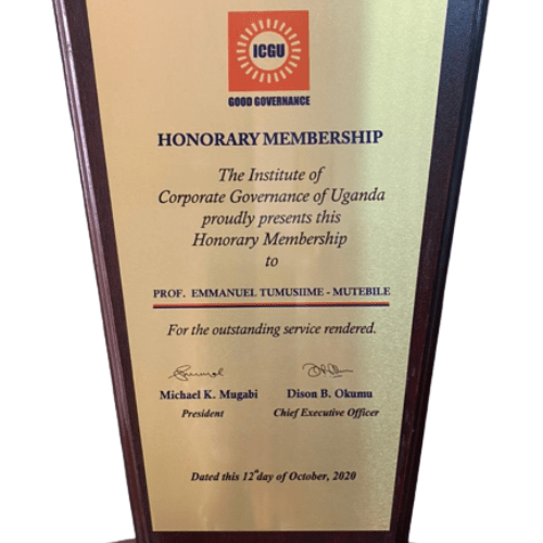 ICGU Good Governance Award