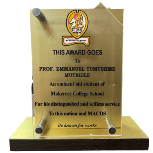 An Award from Makerere College School